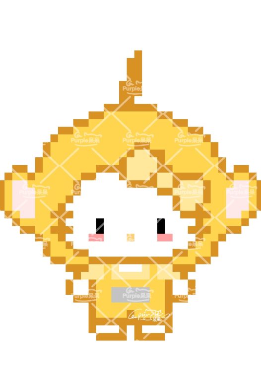 拼豆图纸 hello kitty天线宝宝